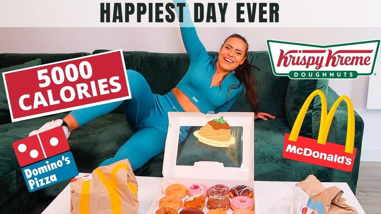 I Ate Everything I Wanted for 24 hours | Fantasy Cheat Day & New Flat Tour