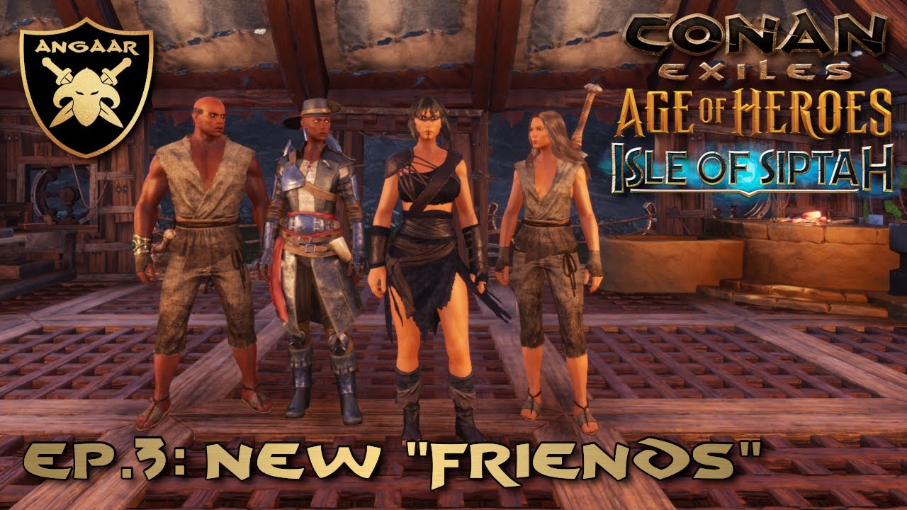 Conan Exiles | Siptah Guide 2025 | Эпизод 3: Новые «Друзья»