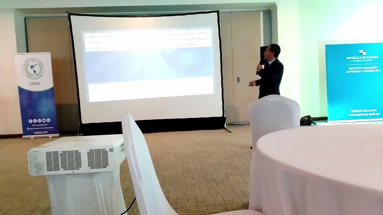 EL COOPERATIVISMO Y LA PREV. L.A. / CONFERENCIA DICTADA EN PANAMÁ MAYO 2024