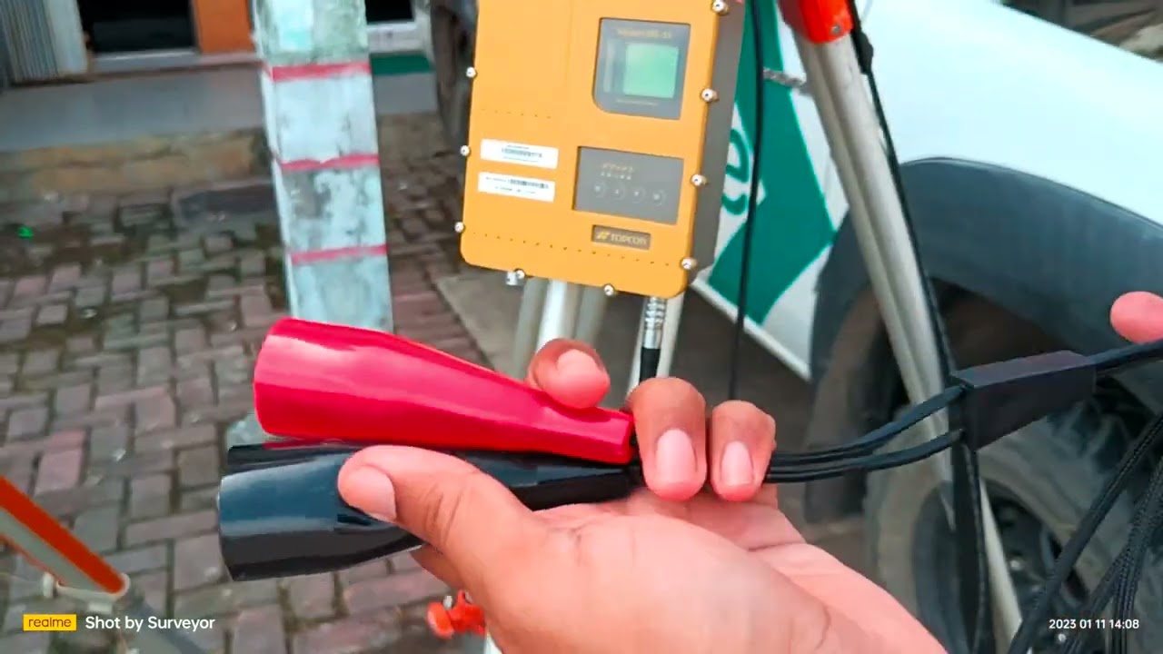 Tutorial pengoperasian radio external Topcon SRL 35