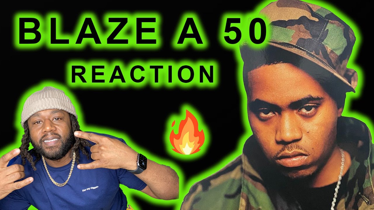 Nas - Blaze a 50 REACTION | Nas chillin with Terrell Davis! lol!