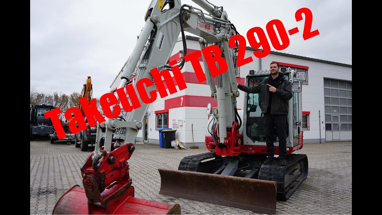 Der perfekte Kompaktbagger? Takeuchi TB 290-2