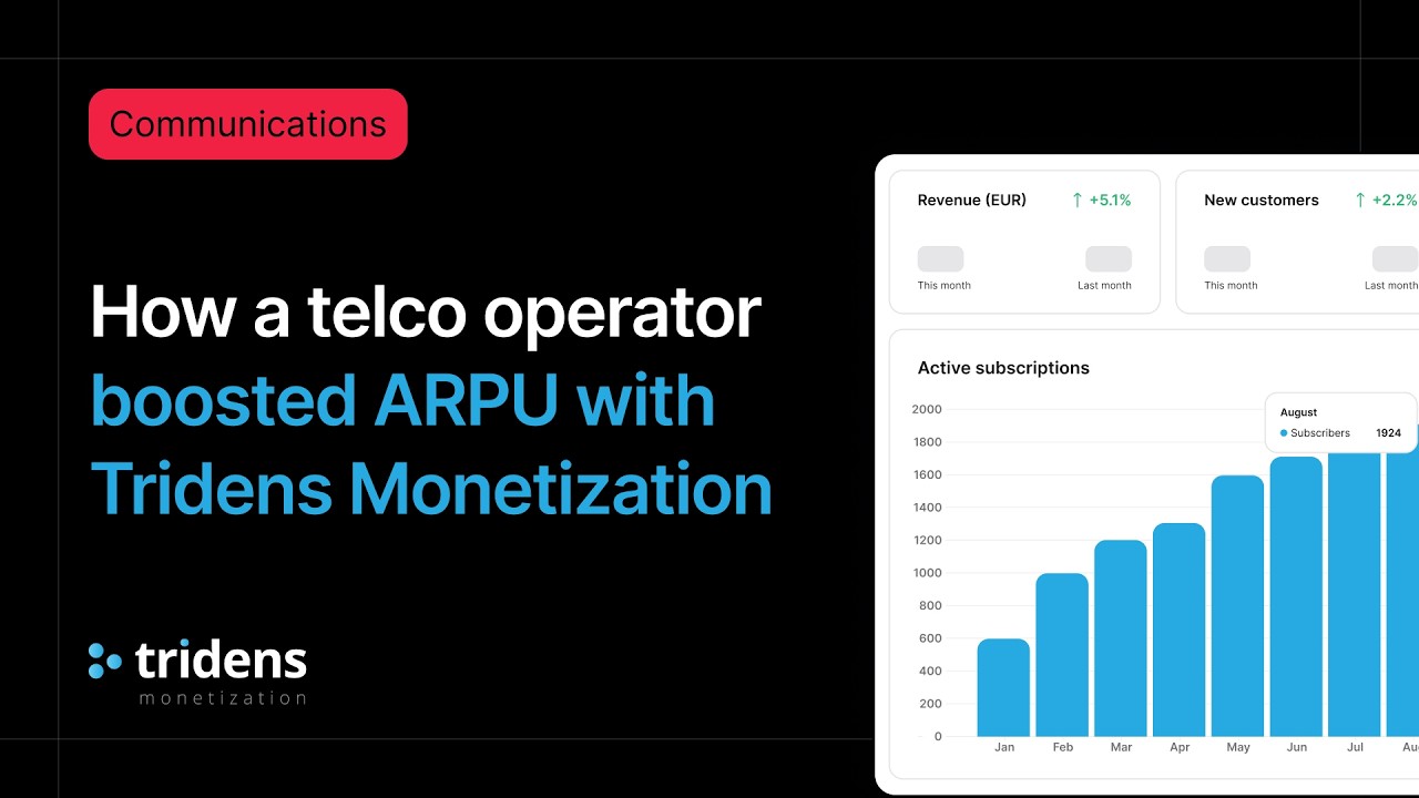 How a Telecom Operator Boosted ARPU with Tridens Monetization
