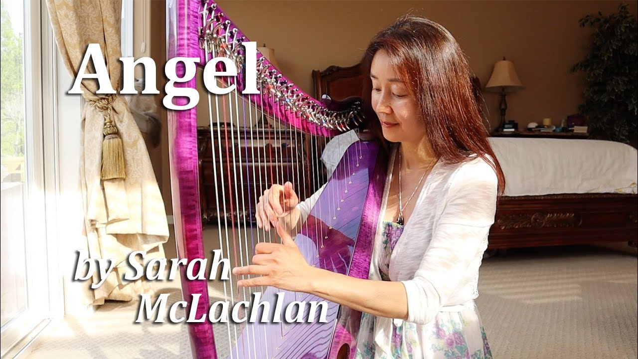 Angel by Sarah McLachlan (Harp Cover 432hz) + Sheet Music