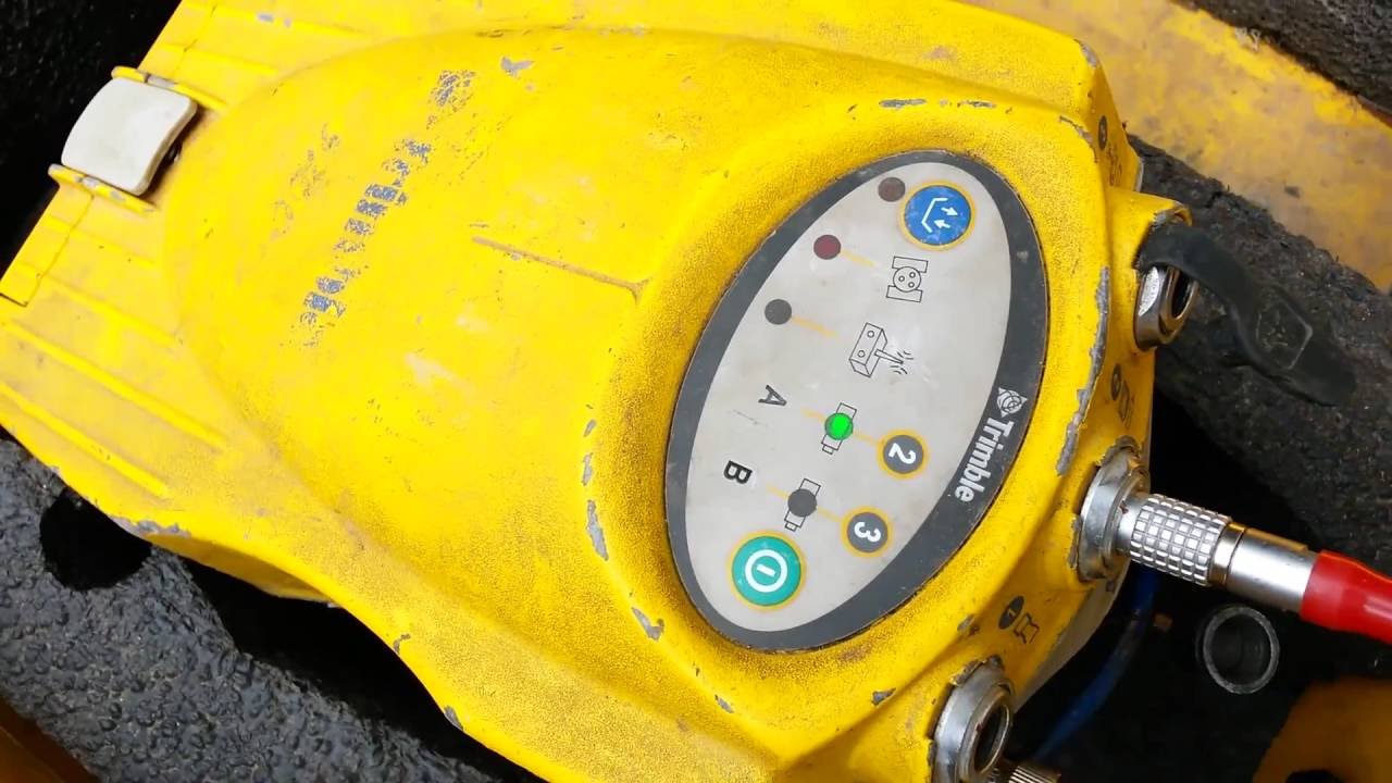 Установка и подключение GPS Trimble 5700