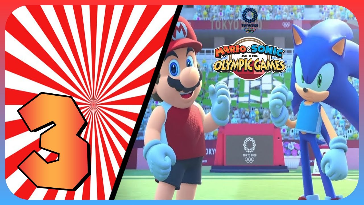 Mario & Sonic At The Olympic Games Tokyo 2020 Walkthrough (Switch) (No Commentary) Part 3