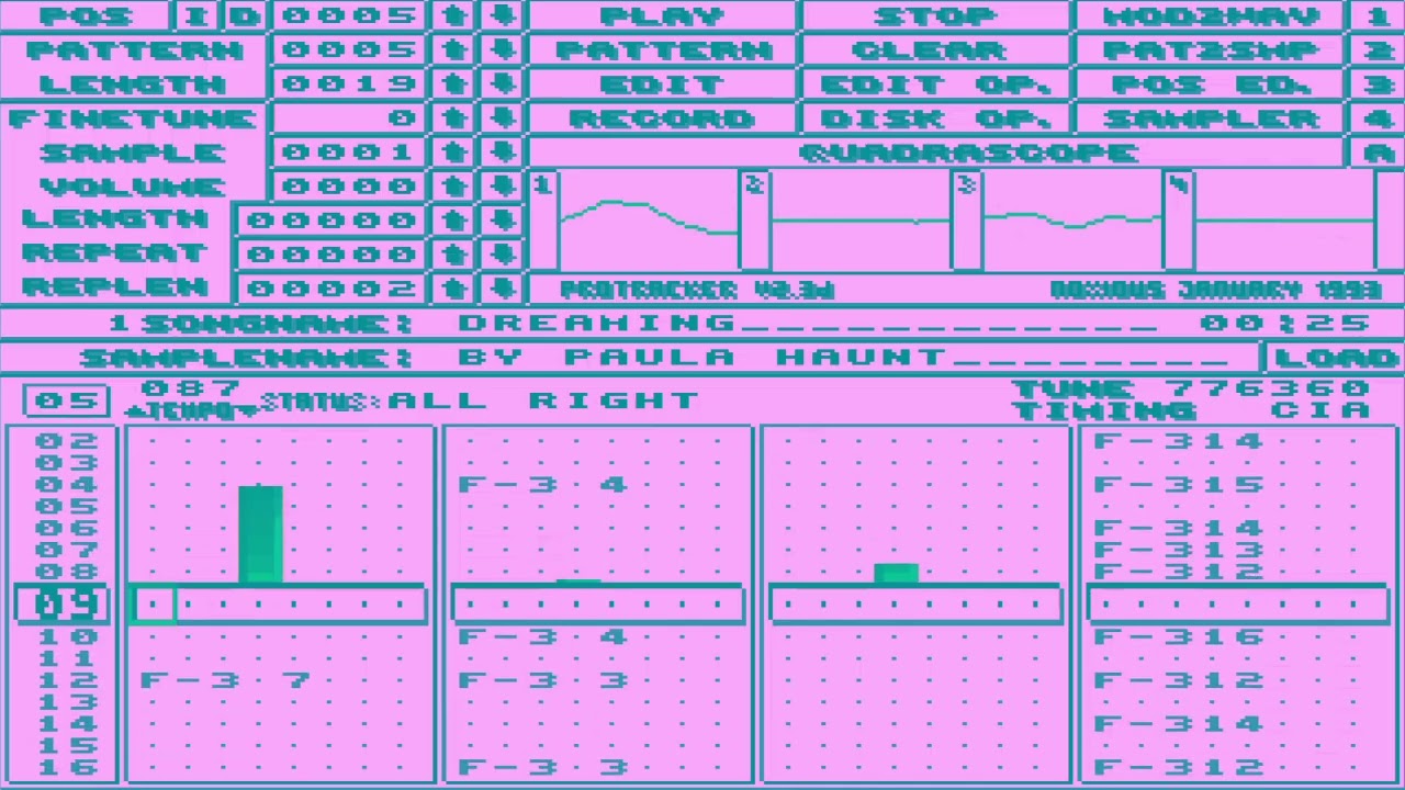 Paula Haunt - Dreaming (Amiga ProTracker)