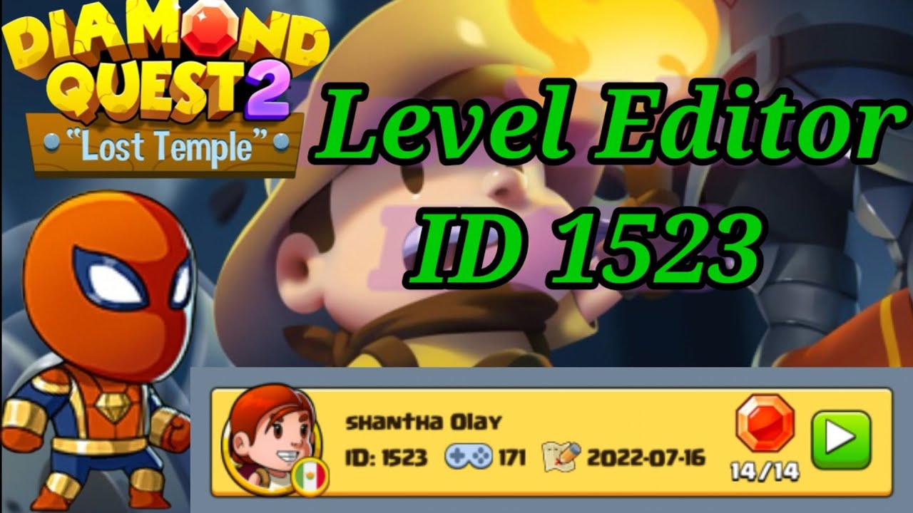 Diamond Quest 2 Level Editor ID 1523