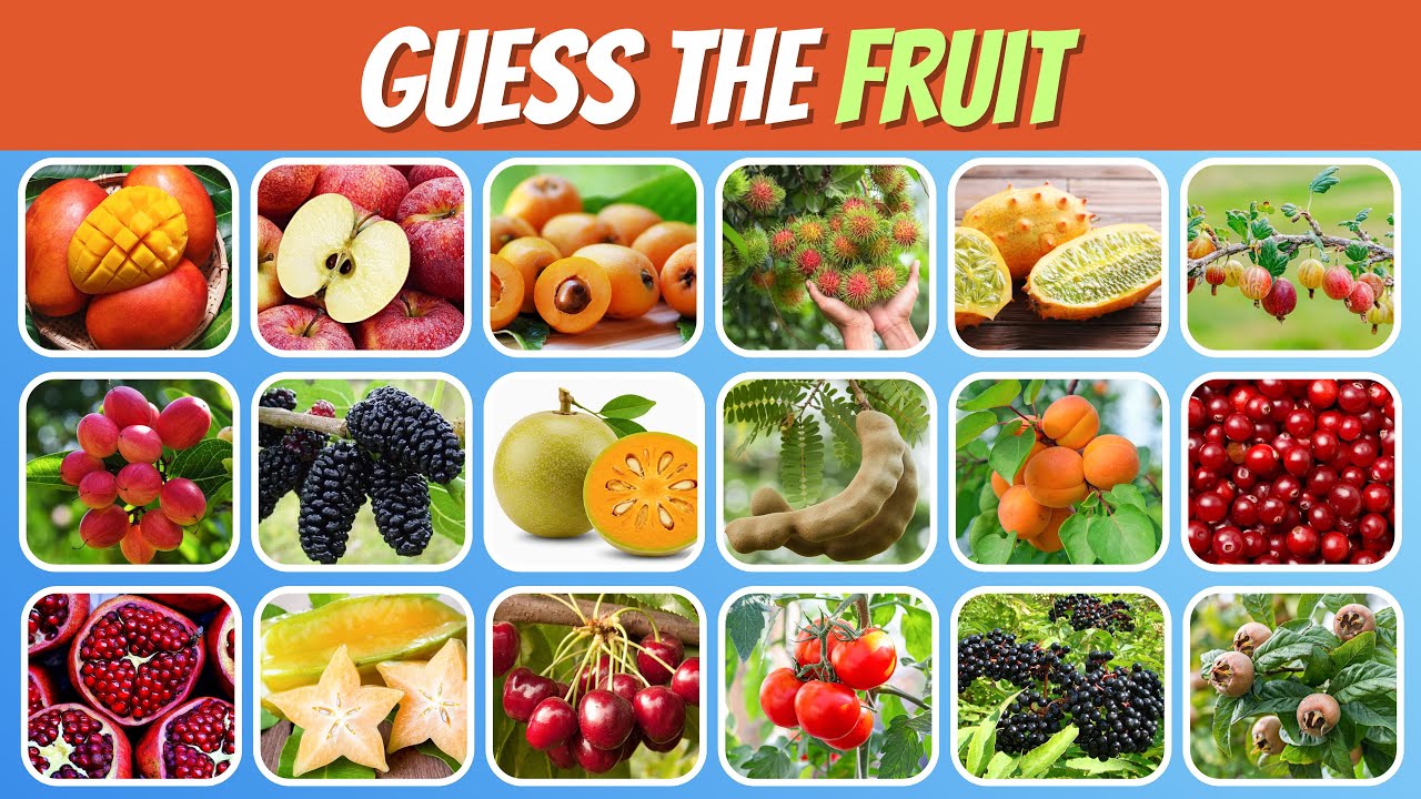Guess the Fruit by Seed in 6 Seconds 🍍🍓🍌 | 50 Different Types of Fruit