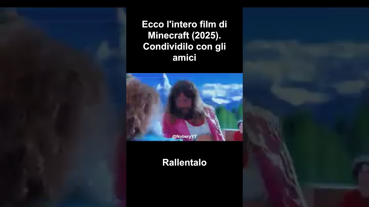 L'intero film di Minecraft in 10 secondi #mojang #minecraft #minecraftfilm