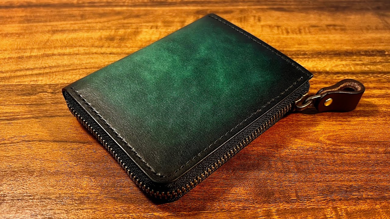 【Making】L-shaped Zipper Wallet / Pattern P-No.13
