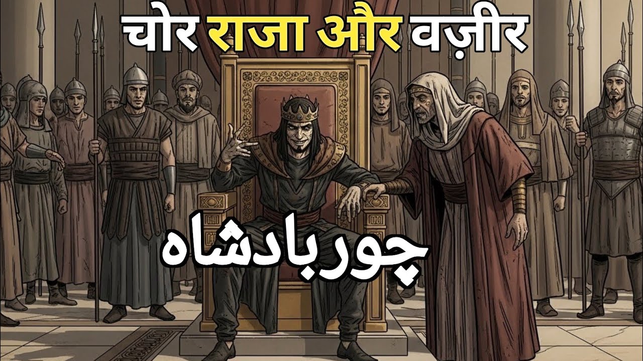 Chor Badshah Aur Wazeer || चोर राजा और वज़ीर || Urdu Islamic Story || #emotionalstory