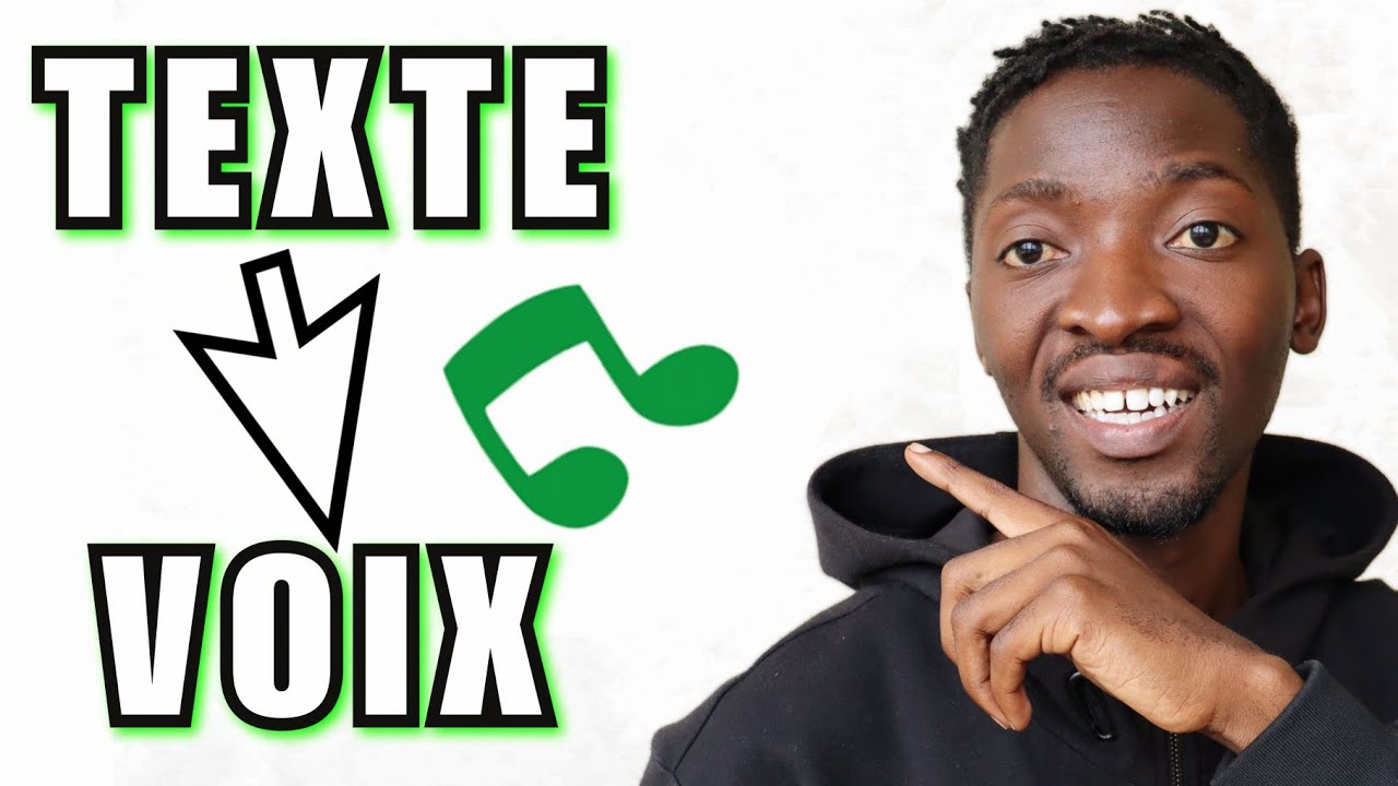 Comment transformer text en voix