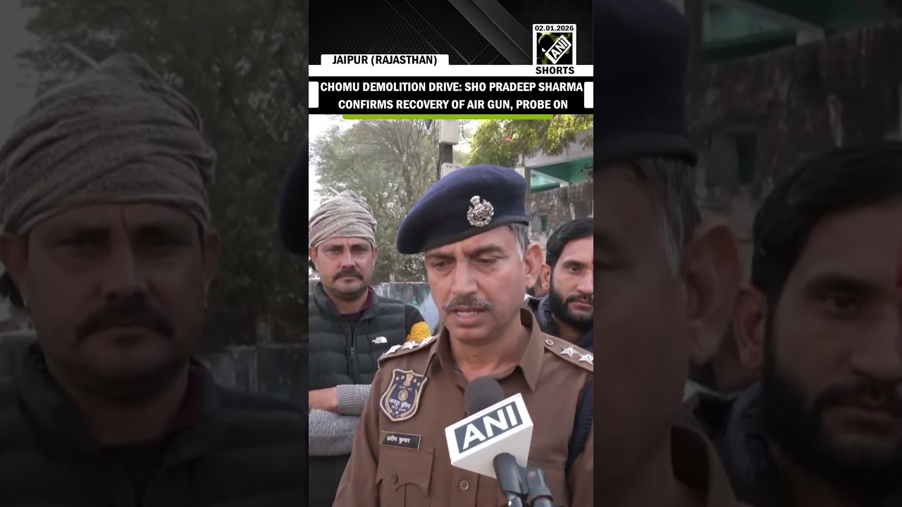 Chomu Demolition Drive: &ldquo;Air gun was recovered; investigation will continue&hellip;&rdquo; SHO Pradeep Sharma