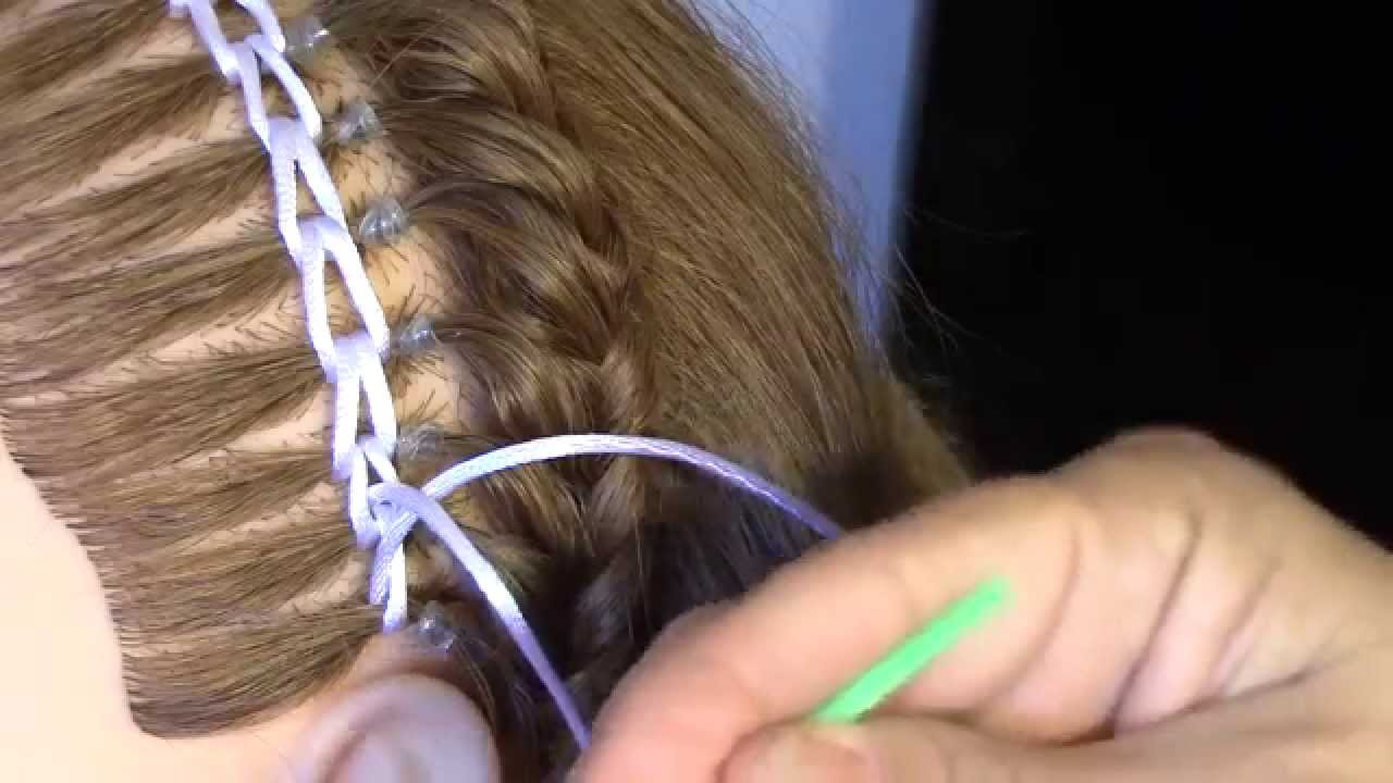 Encintado Cadeneta para un Peinado  - Chain Weave for a Hairstyle