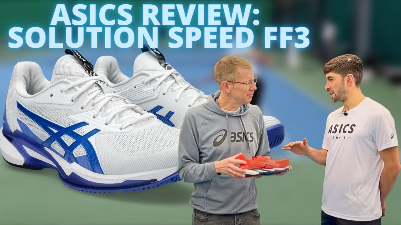 ASICS Solution Speed FF3 shoe review. Tennishead's testers put this new model through it's paces