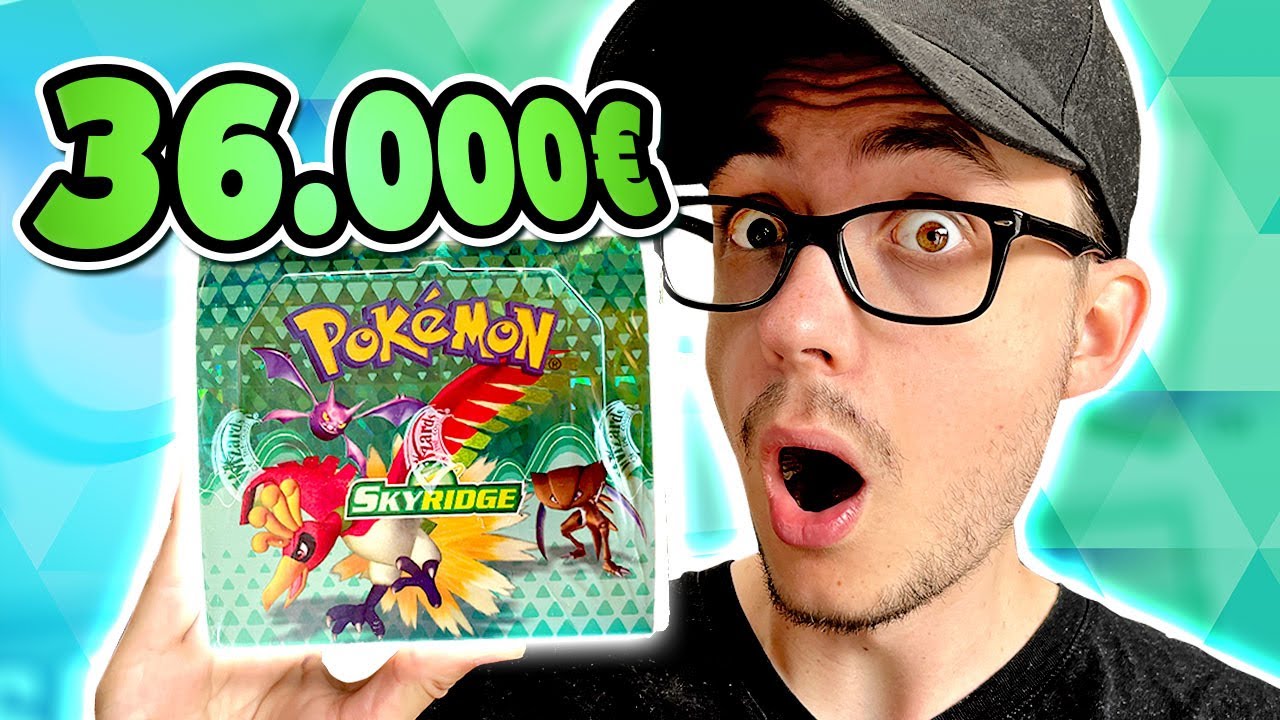 36.000&euro; POK&Eacute;MON SKYRIDGE BOX BREAK EVENT! 😱