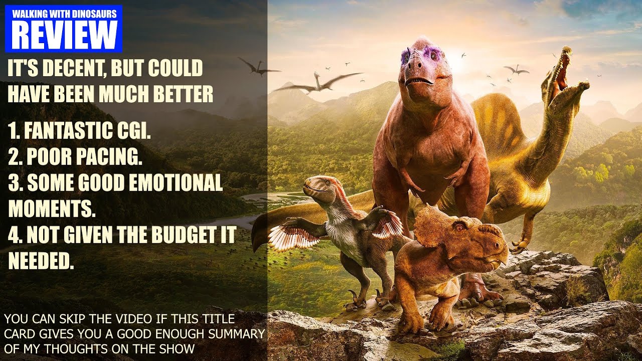Dinosaur News Center: Walking With Dinosaurs Review