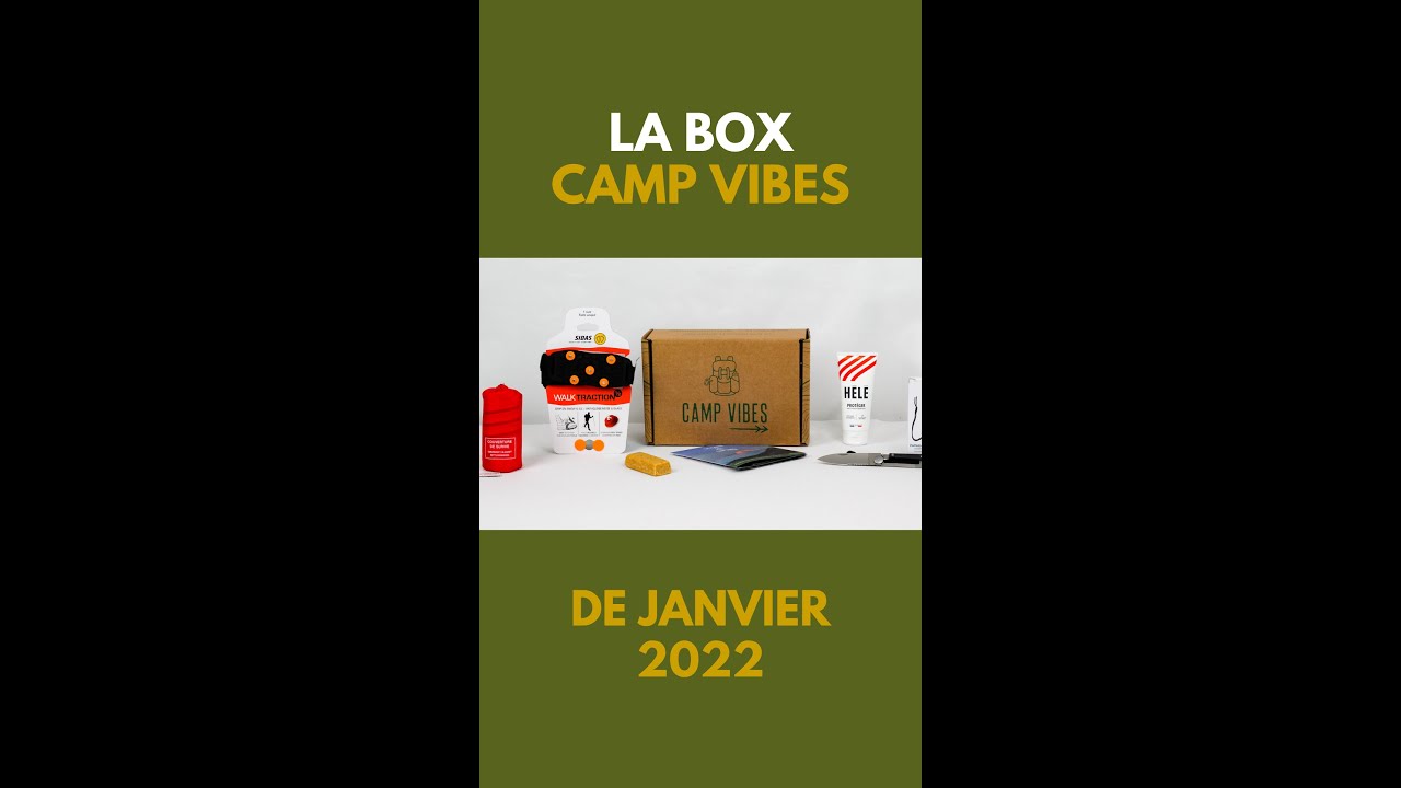 UNBOXING BOX RANDONN&Eacute;E CAMP VIBES | JANVIER 2022