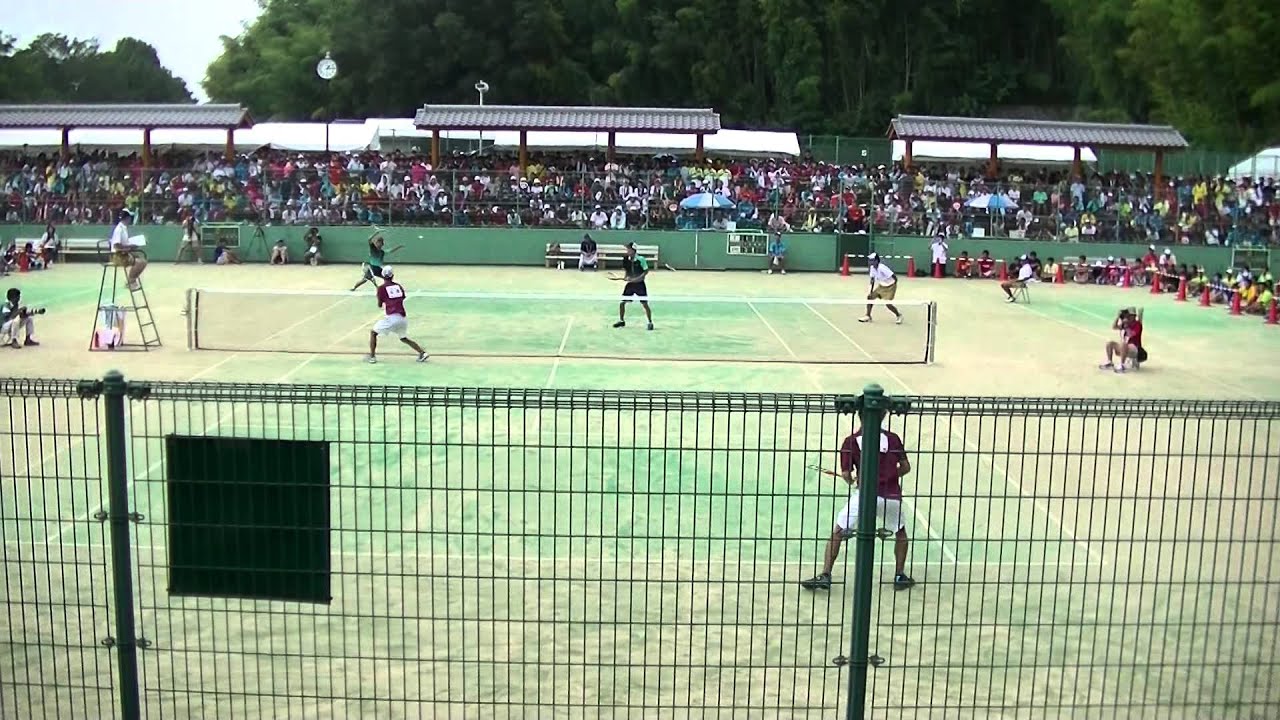 2015 全国高校総合体育大会 ソフトテニス競技  男子 個人戦 決勝