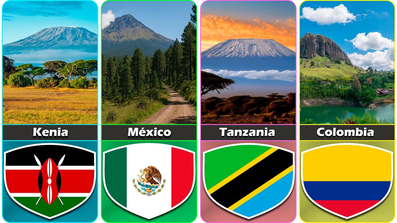 Los 50 Países más Bellos del Mundo🌴😊🌍| Randópolis