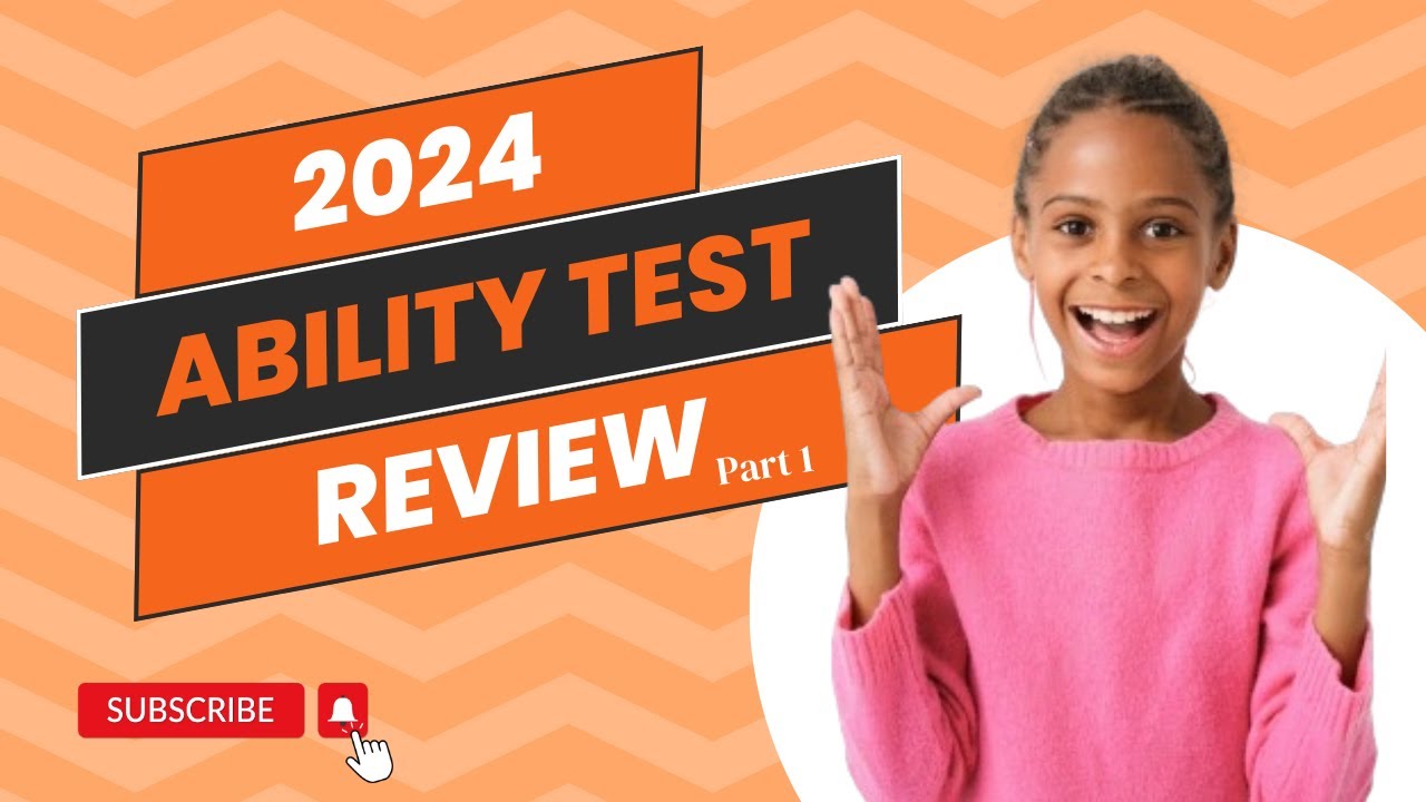 2024 Ability Test REVIEW Part 1