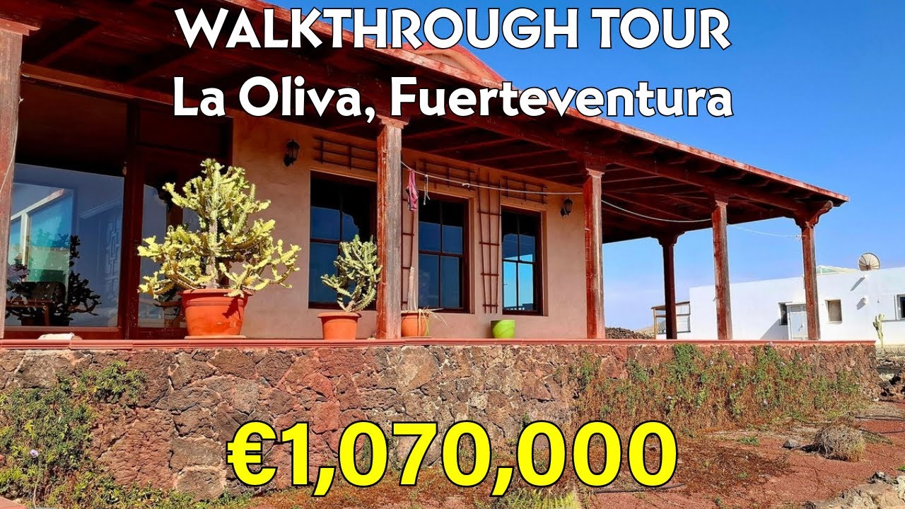 7-Bedroom Villa in El Roque | Unique Opportunity in Fuerteventura #spain #realestate