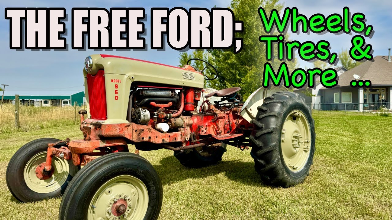 DIY Tractor Repair | Ford 960 Wheels, Tires, & Steering