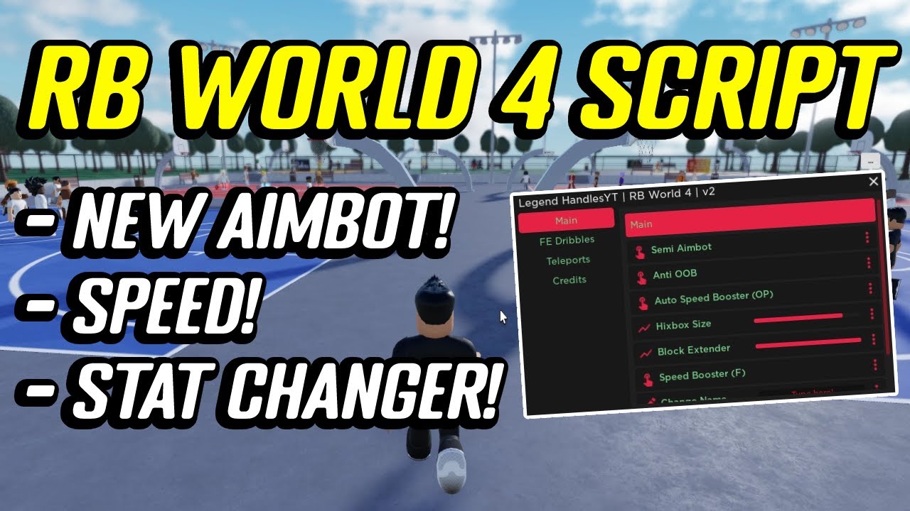 NEW RB World 4 Script GUI Hack OP (Aimbot, Speed, Reach, AND MORE) *PASTEBIN*
