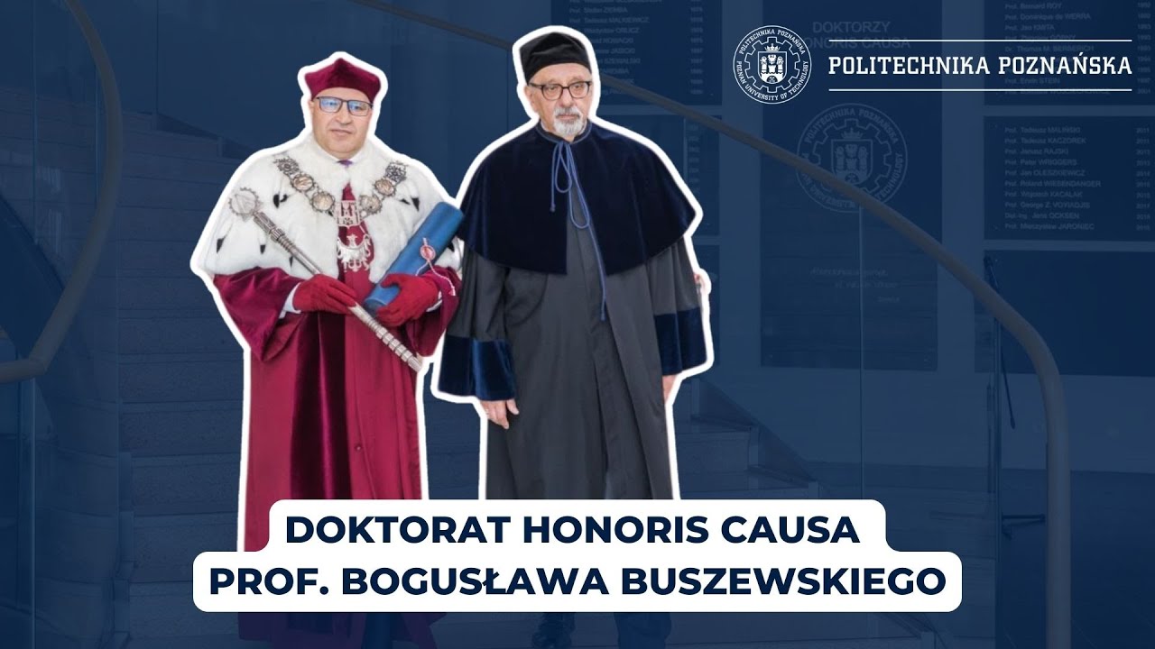 Doktorat Honoris Causa prof. Bogusława Buszewskiego