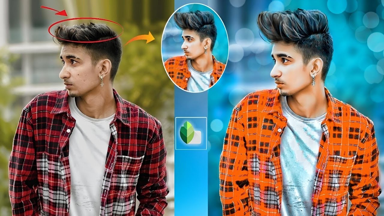 New Snapseed Hair Style Photo Editing Tricks || Snapseed se  Photo Edit Kaise Kare
