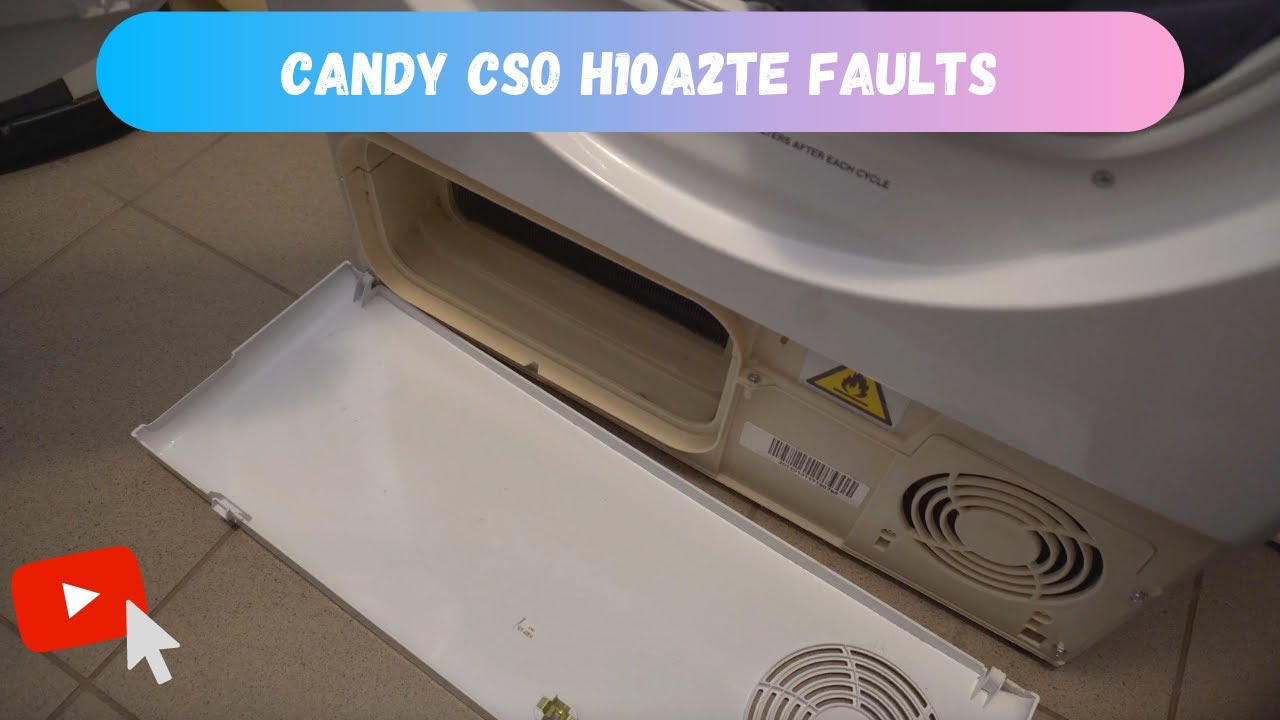 Неисправности сушильной машины Candy CSO H10A2TE и способы их устранения