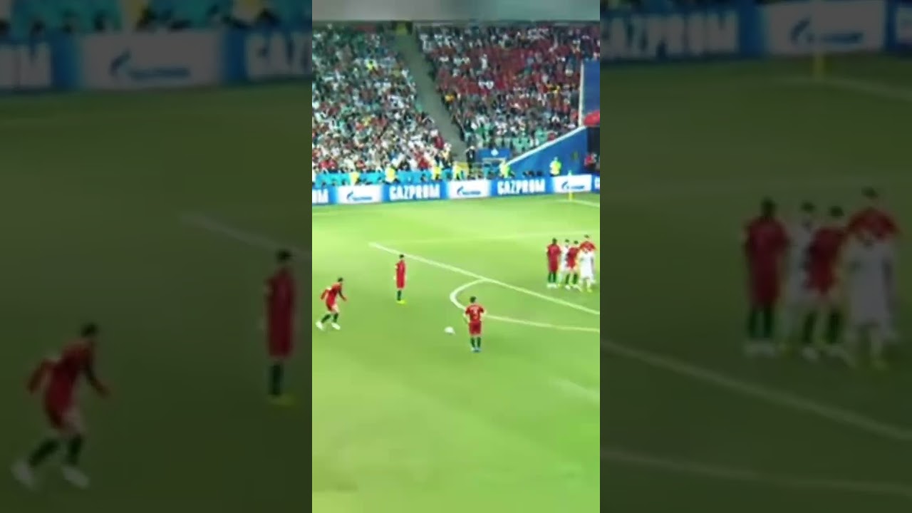 Ronaldo&rsquo;s banger bs Spain🔥#soccer #edit #football #ronaldo