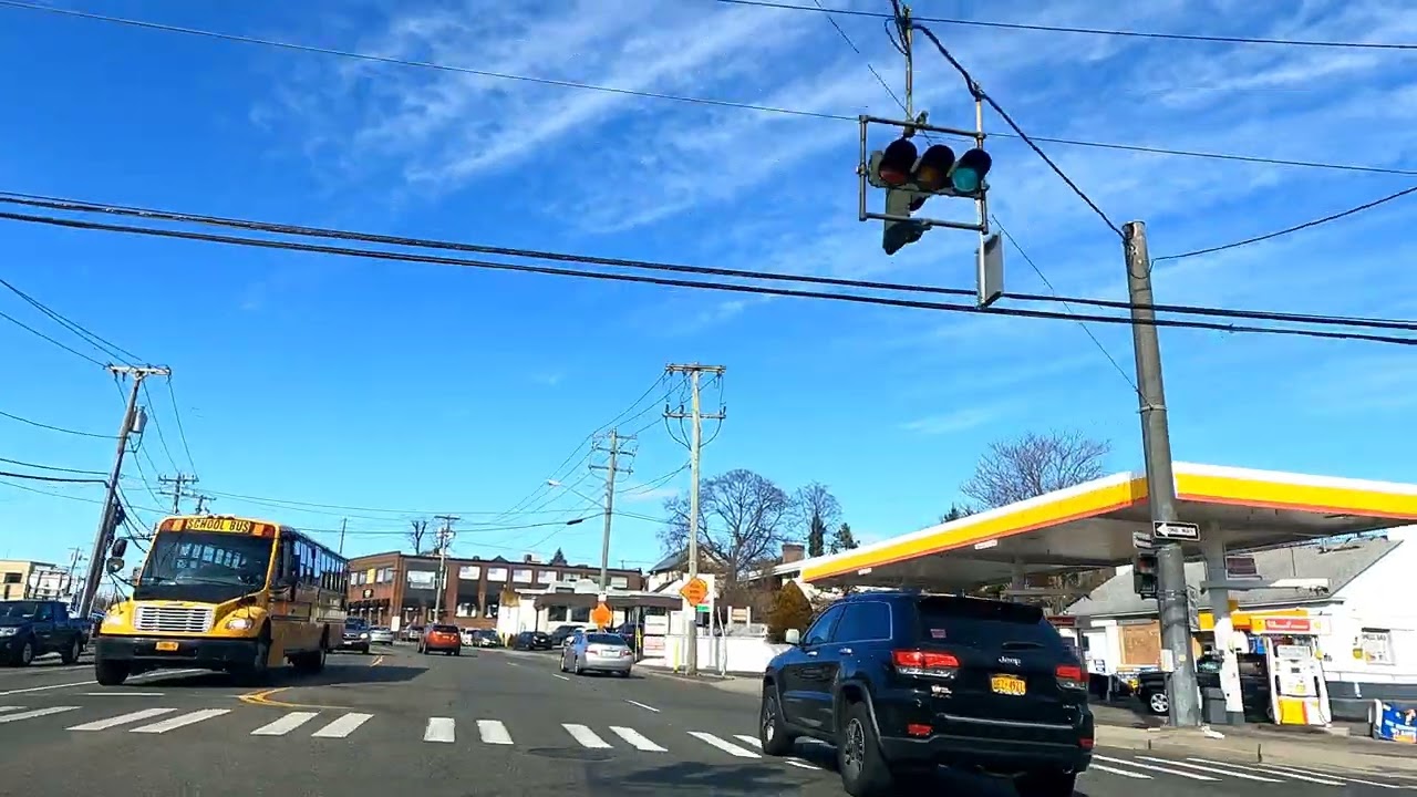 NYS DRIVE||4K||FROM WILLISTON PARK TO FLOWER HILL||LONG ISLAND