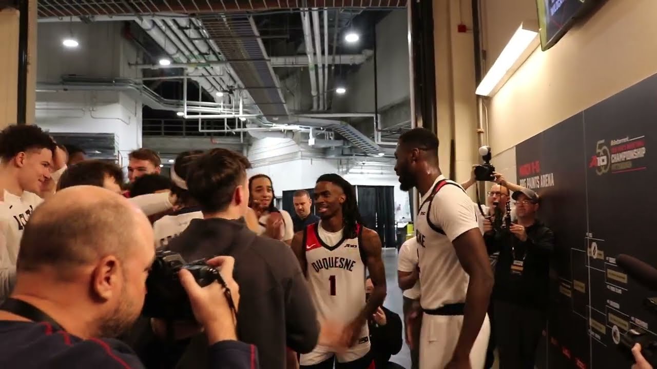 HIGHLIGHTS: Duquesne vs Rhode Island A10 MBB Championships