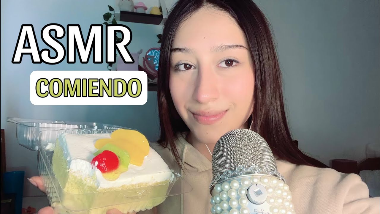 ASMR COMIENDO PASTELITO 🍰 — ♡ ASMR ♡  | Cinthia Asmr