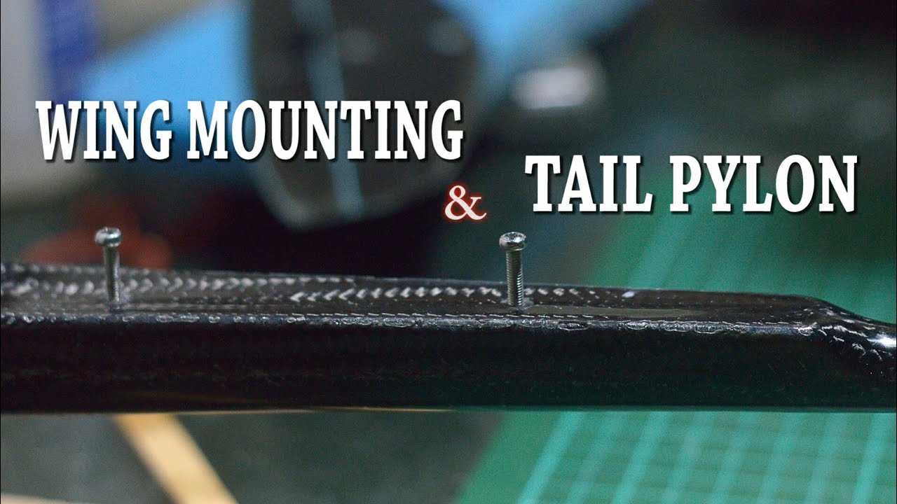 Scratch Build DLG Glider Wing Mounting and Tail Pylon