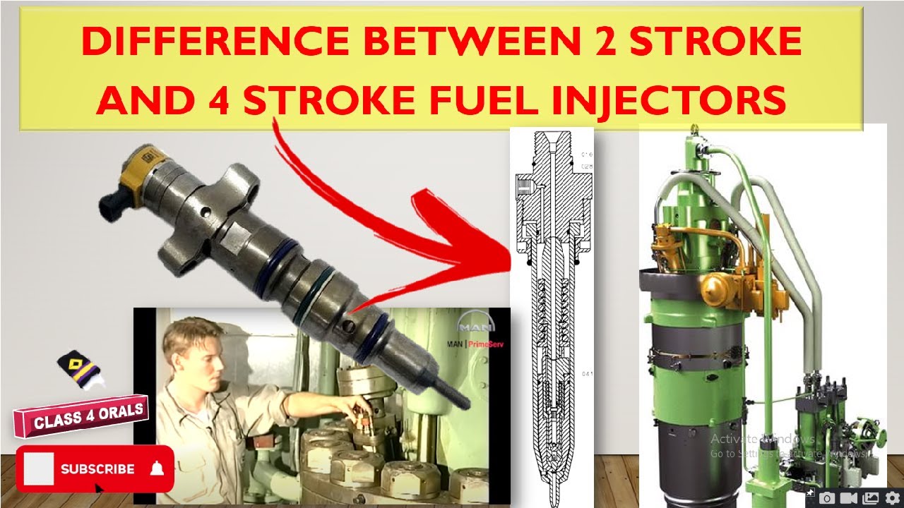 Difference Between 2 Stroke and 4 Stroke Fuel Injectors | Important Points Discussed | #FuelInjector