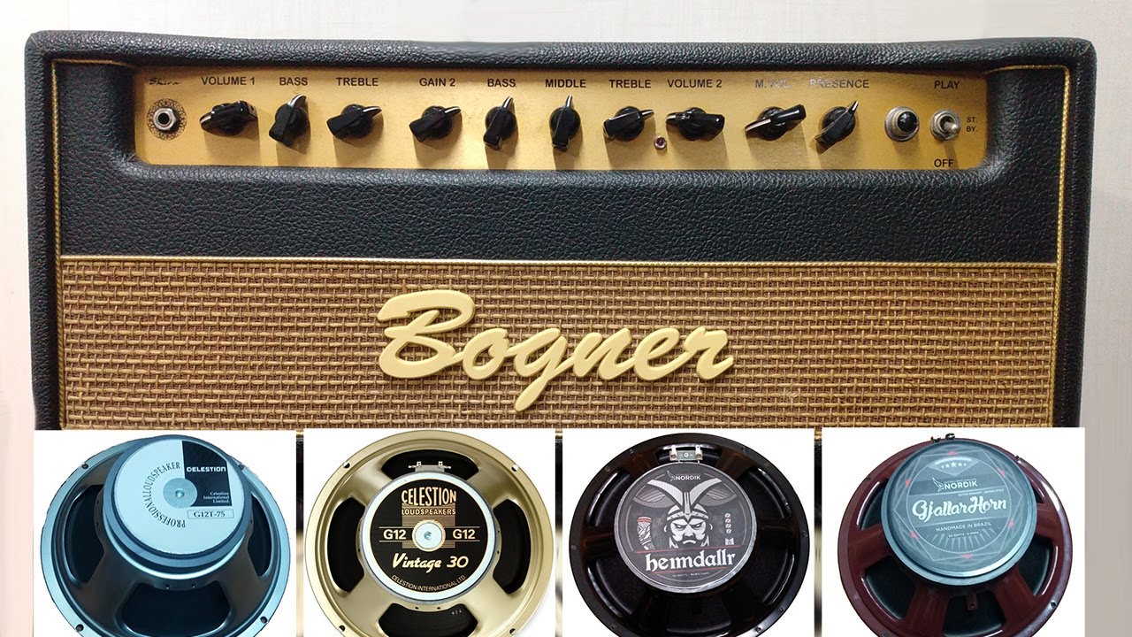 Bogner Shiva 50W Head - Review (Celestion & Nordik)