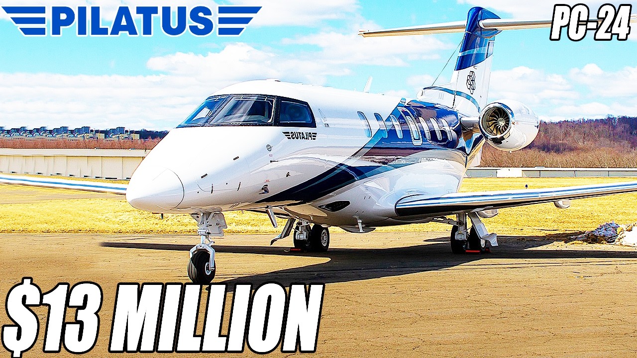 Inside The $13 Million Pilatus PC-24