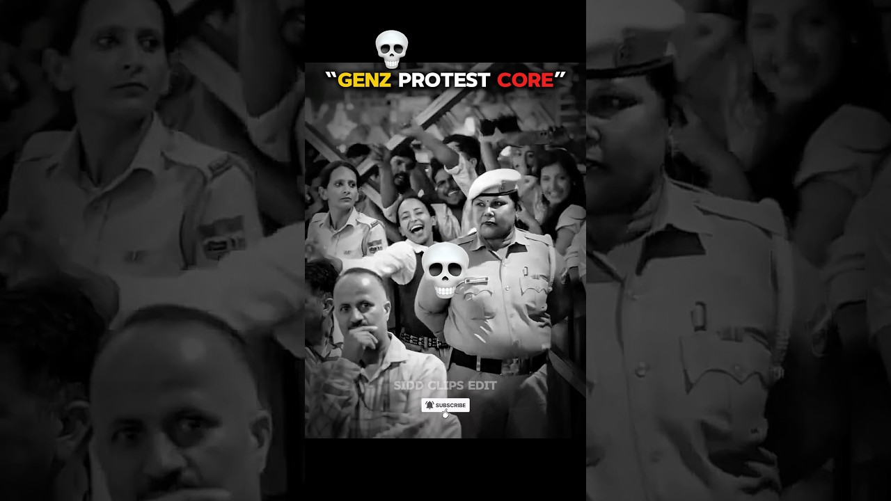&ldquo;GENZ PROTEST CORE&rdquo;🥶#shorts #protest