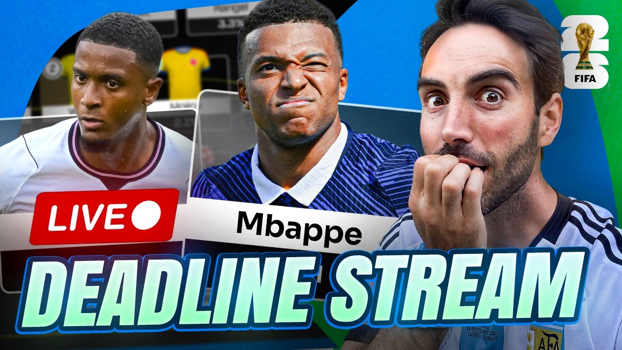 LIVE Q&A  MATCHDAY 2 DEADLINE | WORLD CUP FANTASY | VINI IN? | FIFA WORLD CUP 2026