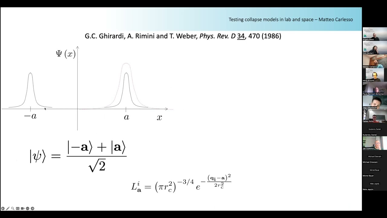 Matteo Carlesso - Testing collapse models in lab and space