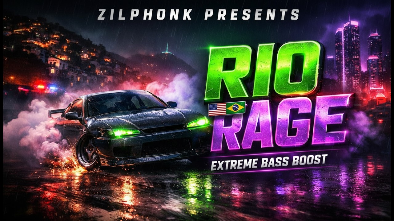 RIO RAGE - Aggressive Brazilian Phonk Mix 2026 (Extreme Bass Boost) 🏎️💨