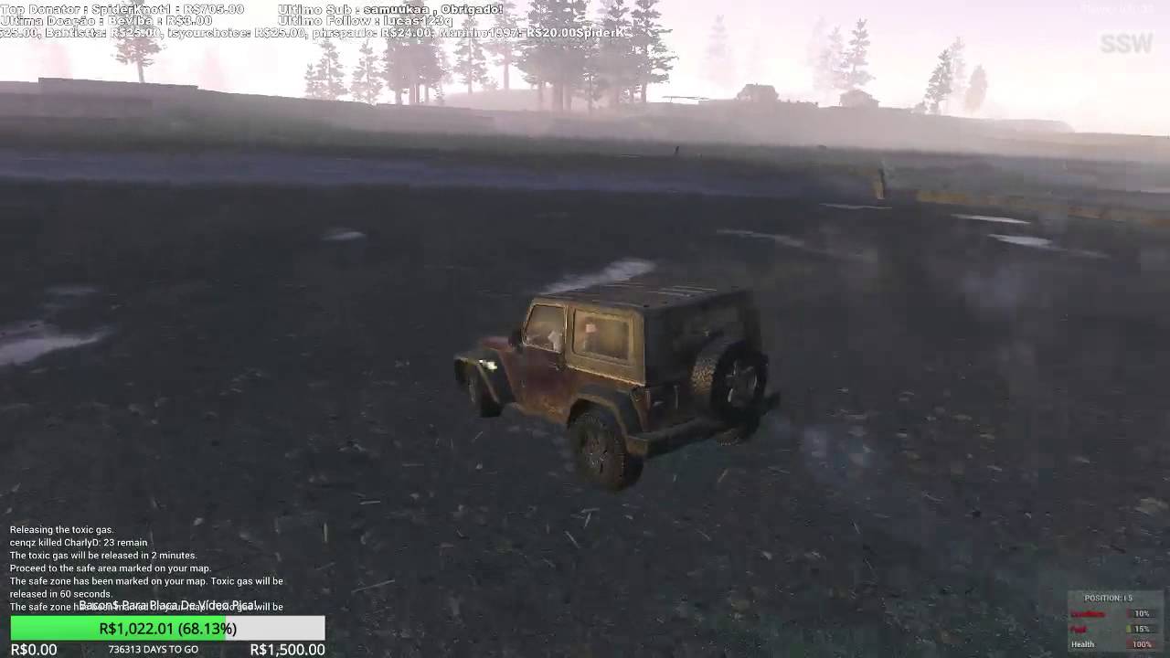 Tecnosh - H1Z1 - O que fazer quando esta solo contra um time no battle royale.