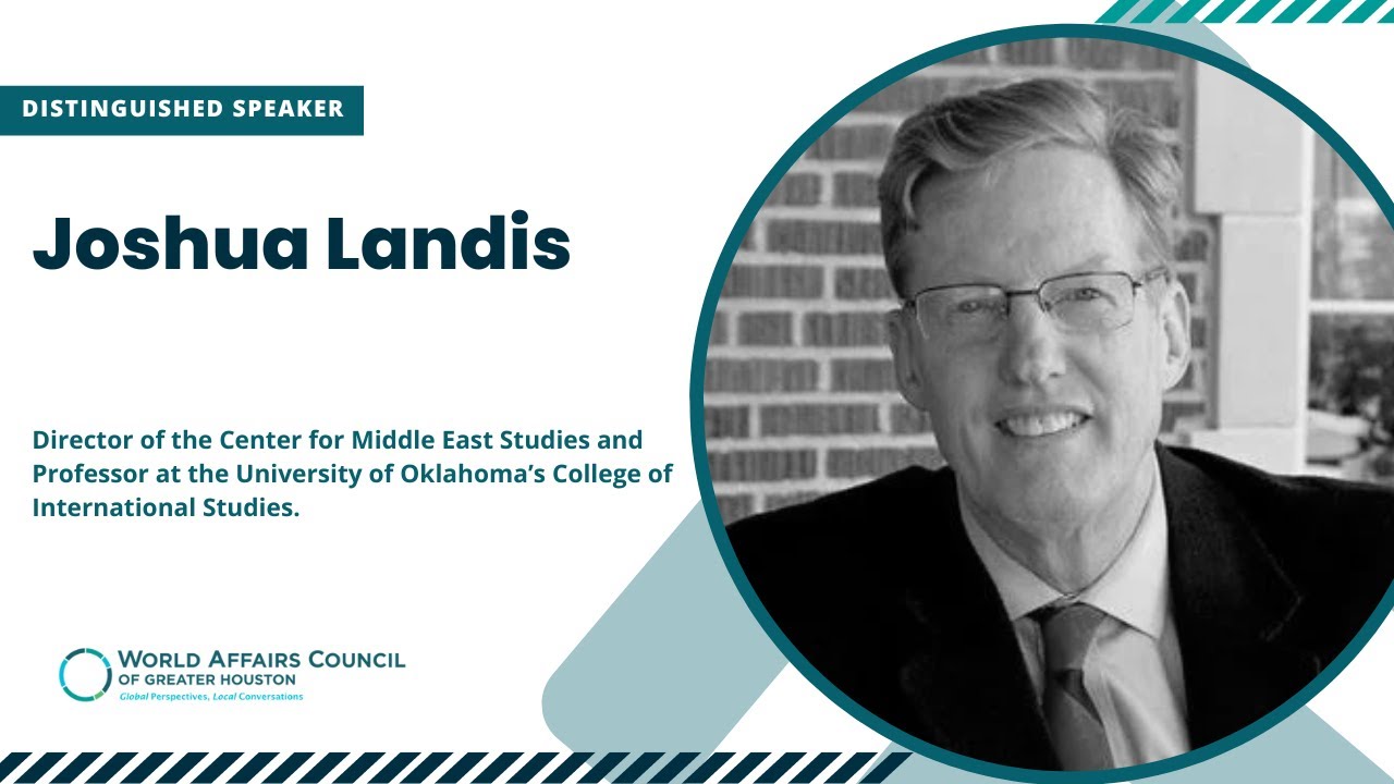 Joshua Landis on the Syrian Civil War, Assad's Presidency, and the Impacts of U.S. Withdrawal.