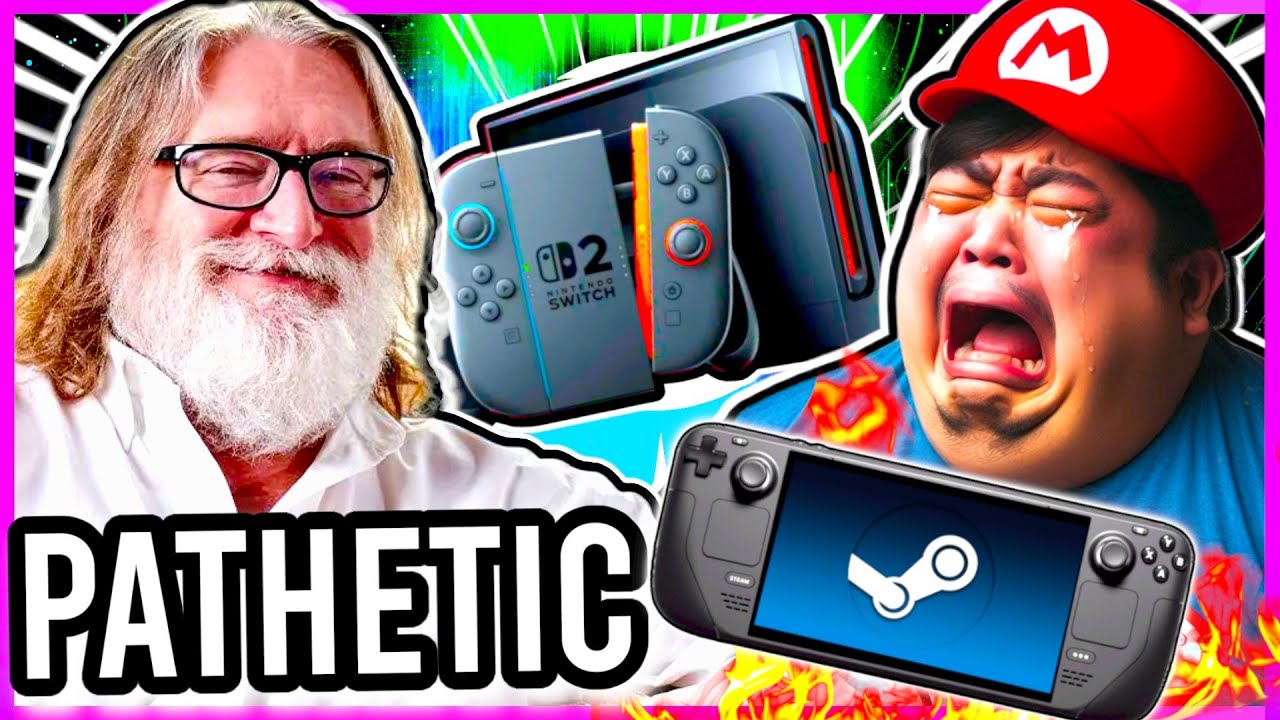 Nintendo Switch 2 Fanboys MELTDOWN Over Steam Deck?!