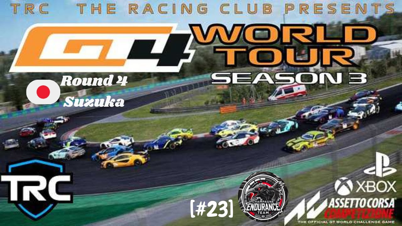 Assetto Corsa Competizione [SimGrid] : GT4 World Tour (Round 4) Suzuka [Japon]