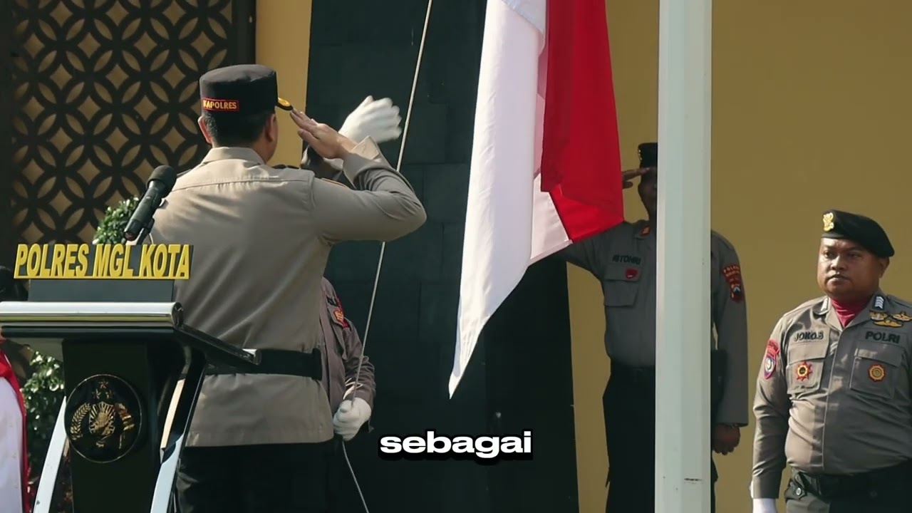 🇮🇩 Upacara Hari Kesadaran Nasional 🇮🇩Polres Magelang Kota,