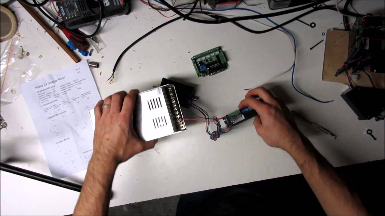 Nema 24 3-Axis CNC Kit from StepperOnline VISIT 